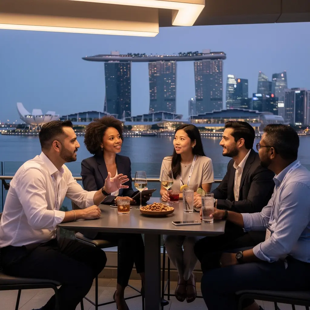 Modern office environment